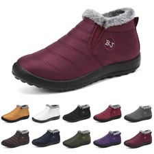 Damen Warm Winterschuhe Plush