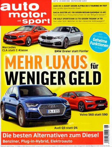 Auto motor und - auto, 8/2018