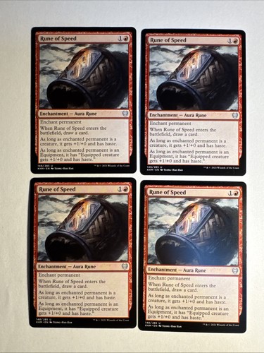 Mtg kaldheim rune speed - mtg,