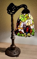Tiffany Stil Tischlampe sehr schön und Dekorativ ca. 47 cm hoch