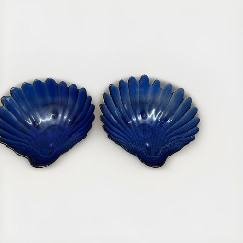 Vintage glasschale - 2x,