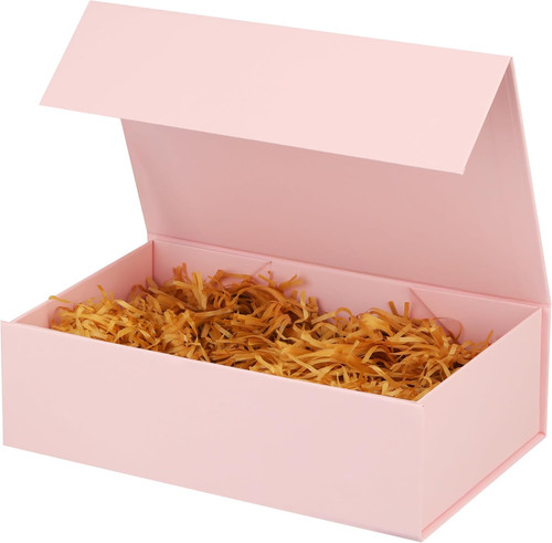Rosa geschenkbox 28x20x9cm - geschenkbox,