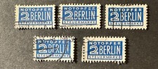 Deutsche Briefmarke - 5x