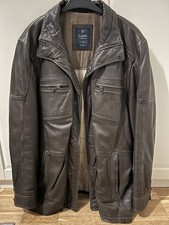 Bugatti Herren Lederjacke Braun – 100% Echtleder – Größe  52 – Top Zustand