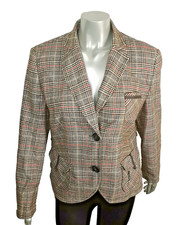 GERRY WEBER DAMEN BLAZER ELEGANT JACKE TRENDY CHIC DESIGNER MODERN SEXY 42 L