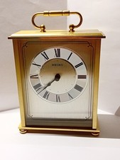 Seiko Quartz Tischuhr Kamin Uhr