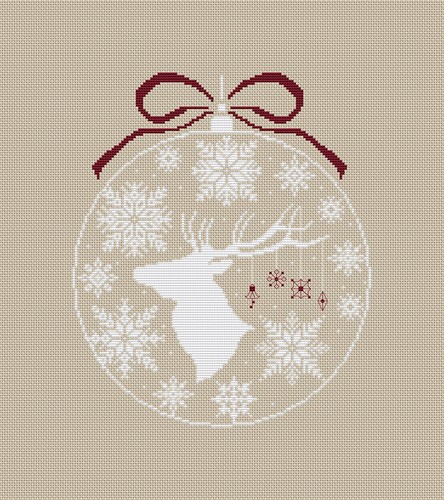 Stickvorlage weihnachten - ,