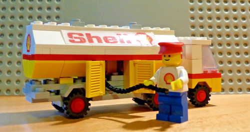 Lego 671 shell fuel - shell,