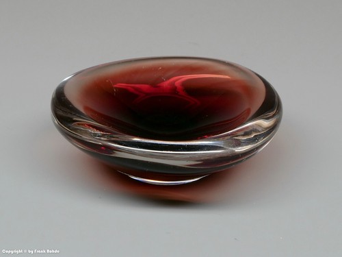 Kleine signierte glasschale - signierte,