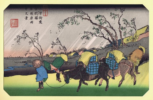 Hiroshige eisen kisokaido - -,