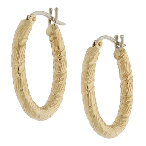 Ovale creolen 750 - 18, gold