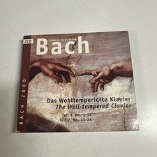 Johann Sebastian Bach Das Wohltemperierte Klavier The Well-tempered Clavier CD