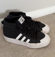 Adidas Nizza Schwarz Mid Gr. 40 sneaker Turnschuh 