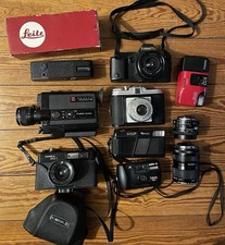 Konvolut Kamera Objektiv Defekt - Canon Nikon Leitz Yashica Fuji Konica