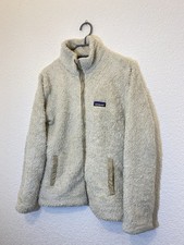 Vintage Patagonia women’s synchilla fleece jacket white M