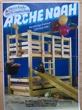 Hochbett 215 cm x 102 cm Breite x 202 cm Länge, Massivholz, Etagenbett