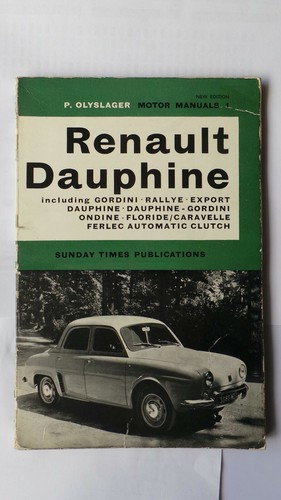 Renault dauphine motor - dauphine,