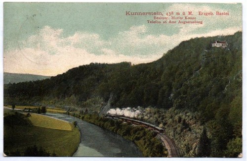 Kunnerstein erzgebirge - ak,