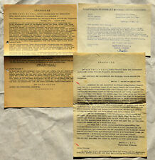 Emil Nolde /Schriftstücke Konvolut 1941 Ausschluss aus Reichskammer Paul Wassily