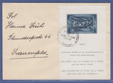 Schweiz 1945 Spenden-Block