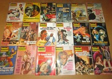 18 Kommissar X Romanhefte, alt