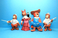 Drei Musketiere - 4 Figuren -