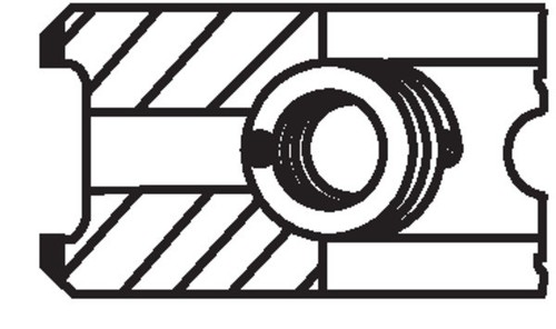 Mahle 099 kolbenringsatz - 099,