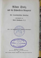 Alban Stolz und die Schwestern Ringseis : Ein freundschaftlicher Federkrieg. Sto