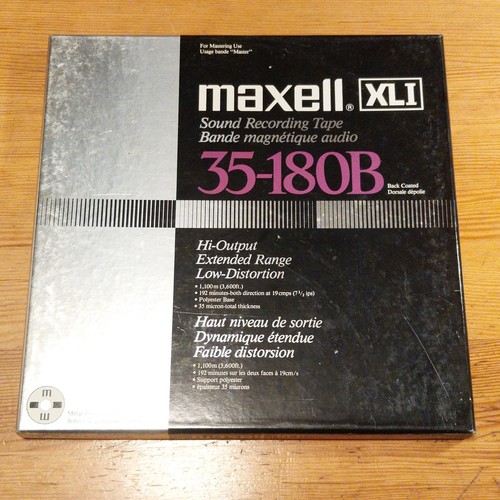 Maxell xli 180b tonband - xli,