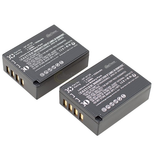 2er set akku ion fujifilm - akku, li-ion