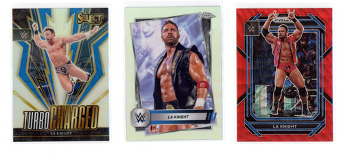 Wwe panini topps la knight - &,