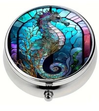 ausgefallene Pillendose Metall