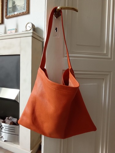 Tasche orange groß - , maison