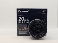 Panasonic Lumix G 20 mm F/1.7 Aspherical II Objektiv MFT M43 (2. Generation)