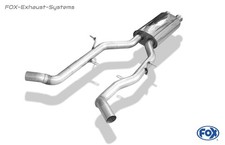  Edelstahl Vorschalldämpfer Mercedes C-Klasse W204 S204 6-Zylinder