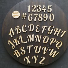 Holzbuchstabe Buchstaben