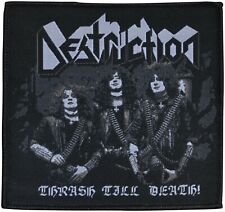 DESTRUCTION - Thrash Till Death - 10,2 cm x 10 cm - Patch - 166612
