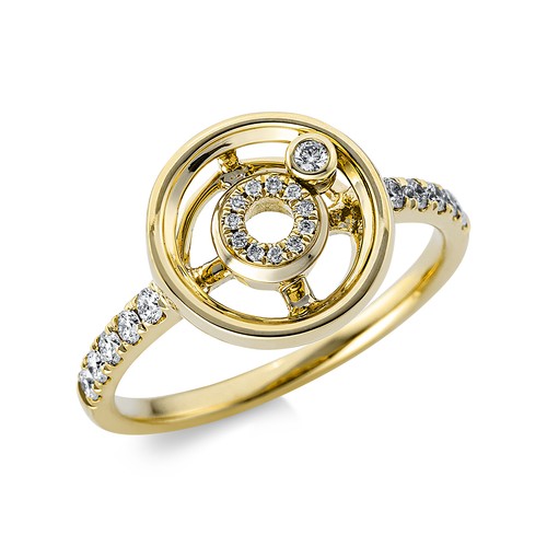 Ring schmuckring gelbgold - schmuckring,