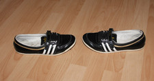Adidas Concord Round Ballerinas Sommerschuhe schwarz/gold - sehr gut erhalten!!