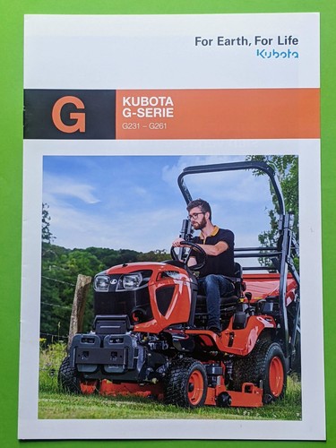 Kubota serie g231 g261 rasen - g231-g261,