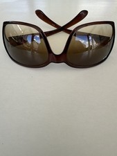 Original Ray Ban Damen Sonnenbrille polarisiert, rubber violett, schwarzes Etui