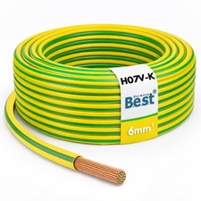Erdungskabel 6mm² grün-gelb