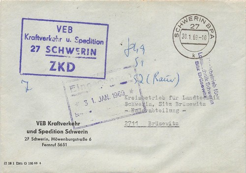 416384 ddr zkd - 416384), dienstblg.