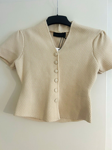 Zara damen strickbluse beige - damen,