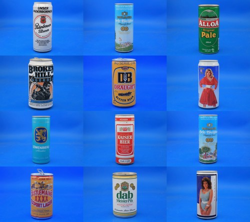 Diverse vintage bierdosen - diverse,