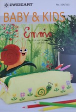ZWEIGART - KREUZSTICHHEFT - STICKHEFT NR. 313 - BABY & KIDS - EMMA