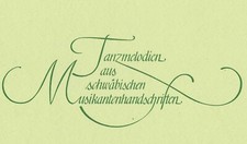 Noten Tanzmelodien Blechmusik