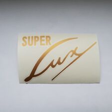 Aufkleber * NSU * Super Lux * gold * Sticker Logo Abziehbild * Oldtimer Motorrad