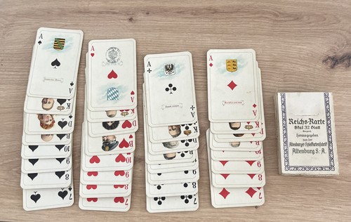 Reichs karte skat blatt - reichs-karte, 32