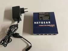 NETGEAR ProSafe 5-Port Gigabit Switch, GS105 v2 - TESTED - PRISTINE CONDITION